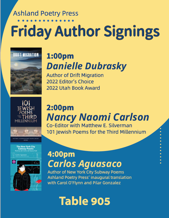 AWP in Seattle with Ashland Poetry Press