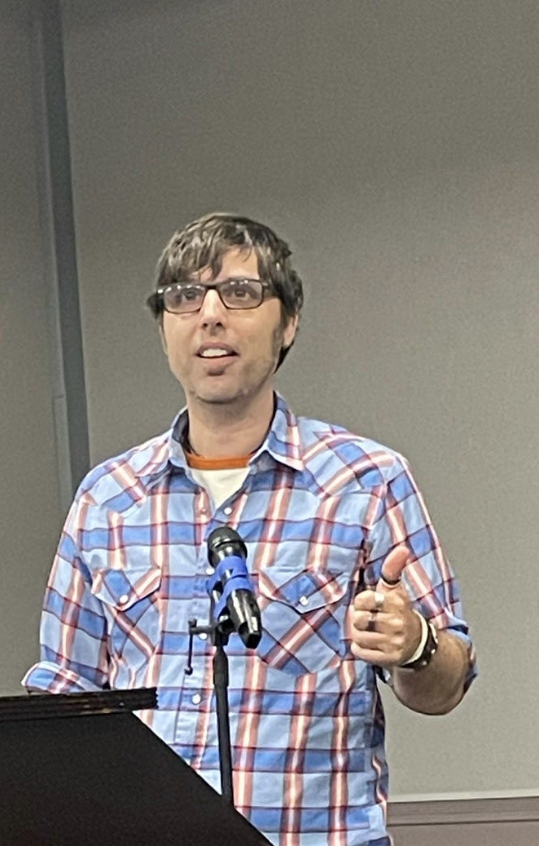 Reading at MFA Summer Residency