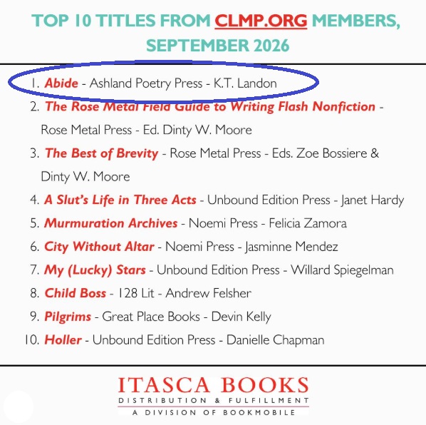 The Poetry Press has a best seller!